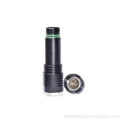 high power 800LM LED Dive Torch , Black 5 - mode led diving